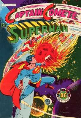 Une Couverture de la Série Captain Comète et Superman